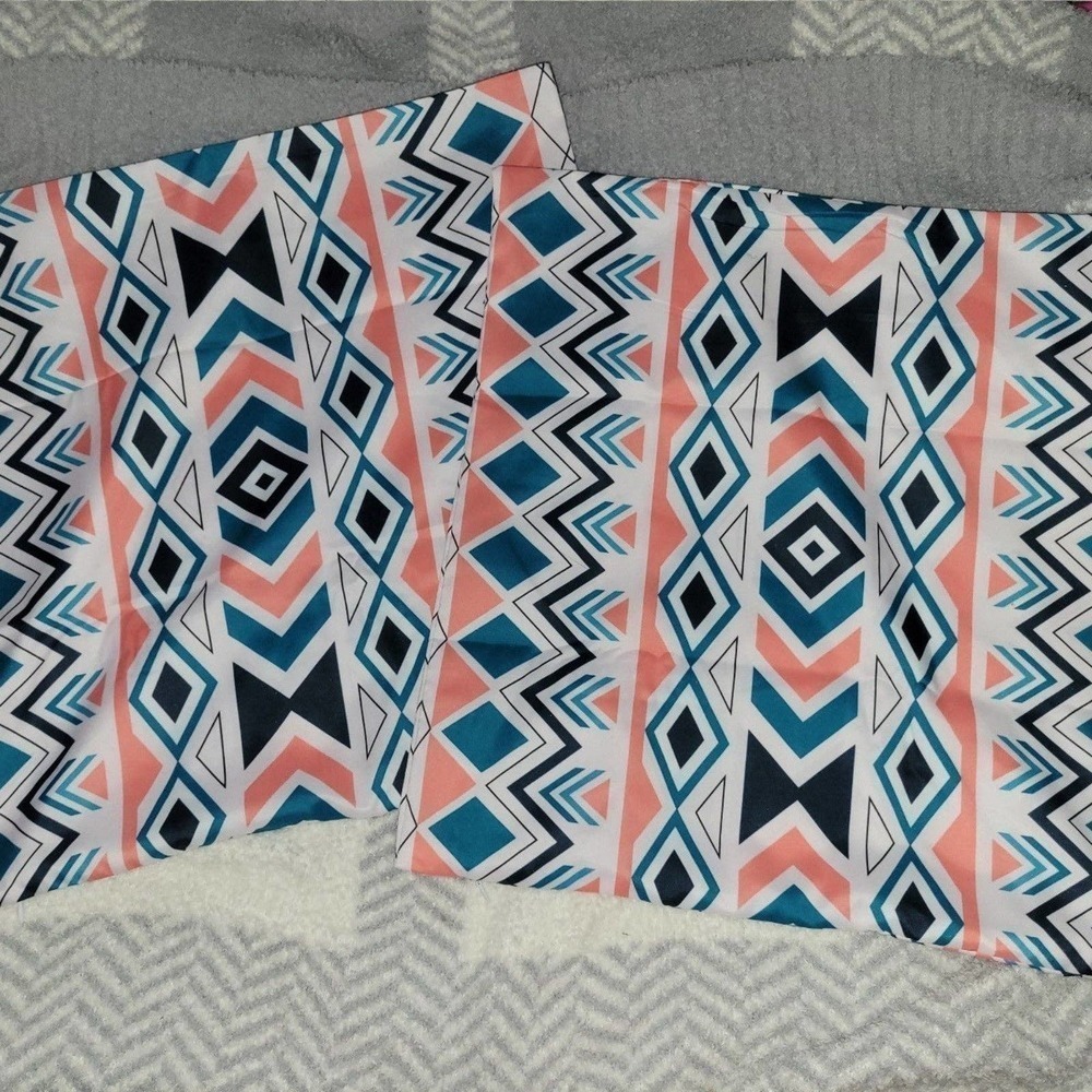 Set of 2 pillow covers, Aztec boho